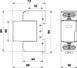 Комбинированный грозовой разрядник УЗИП SALTEK FLP-B+C MAXI V/1