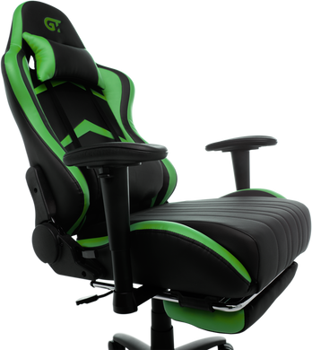 Геймерське крісло GT Racer X-2534-F Black/Green