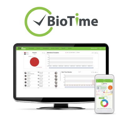 Лицензия учета рабочего времени ZKTeco BioTime ZKBT-Dev-P100