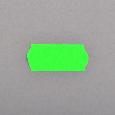 Ценник Datum флюорисцентный TCBL2612X 6,00м, овальный 500 шт/рол (зеленый)
