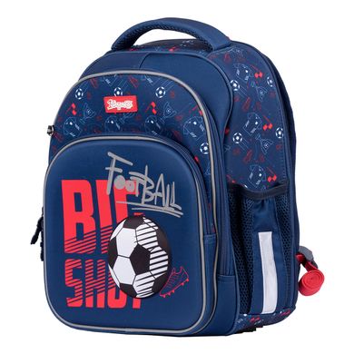 Рюкзак школьный 1Вересня S-106 "Football", синий