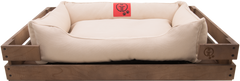 Лежак GT Dreamer Kit Chestnut S 72 x 60 x 10 см (White)