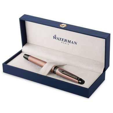 Ручка перьевая Waterman EXPERT Metallic Rose Gold Lacquer RT FP F 10 049