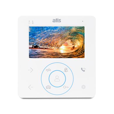Комплект «ATIS Квартира» – Видеодомофон 4" с видеопанелью и 2Мп MHD-видеокамерой для ограничения доступа и визуальной верификации посетителей