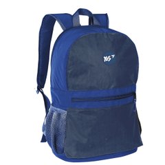 Рюкзак молодежный YES R-09 "Сompact Reflective" синий/розовый